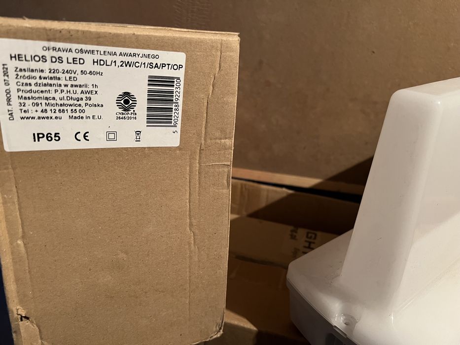 Lampa ewakuacyjna Helios DS Led