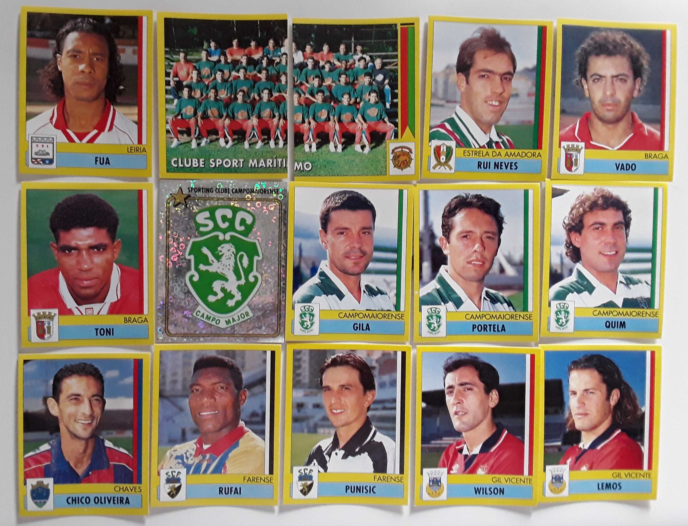 Cromos futebol 95/96