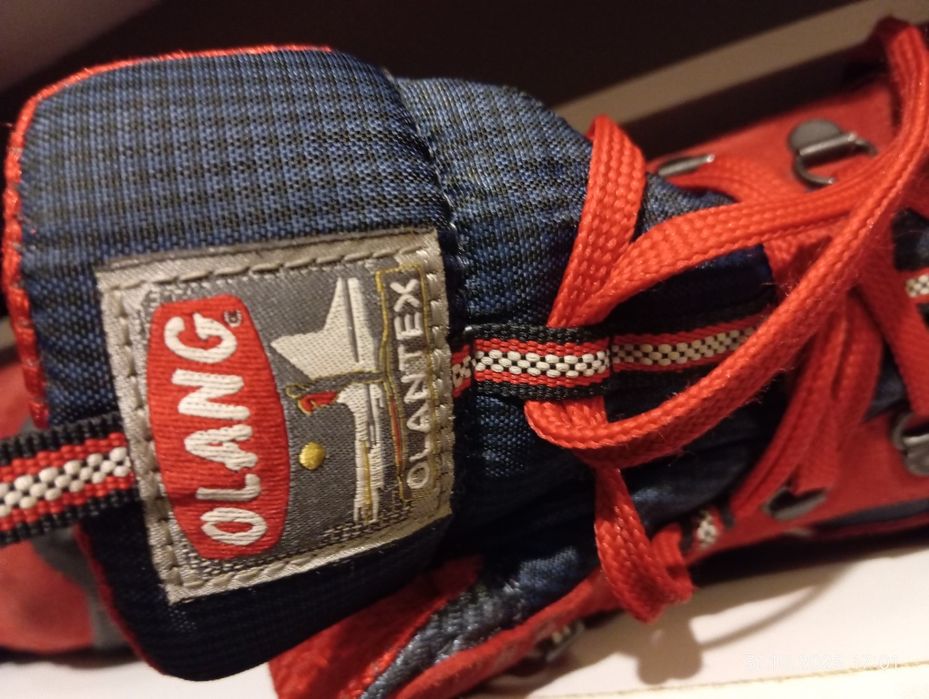 Buty zimowe za kostkę trekkingowe  Olang Cortina tex kid 35 Ross