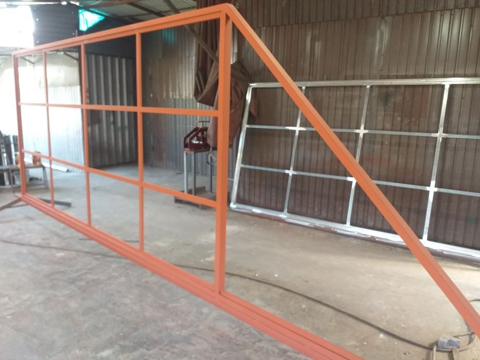 Готовий каркас для відкатних воріт з фурнітурою "Prosto Vorota"