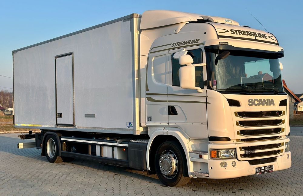 Scania G360 / IZOTERMA / 6.8 M DŁUGOŚCI / AUTOMAT / CAŁA NA PODUSZKACH / KLIMA POSTOJOWA / ELEKTRYCZNA ROLETA TYŁ / SYPIALKA
