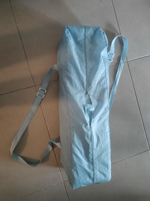 Cama de viagem com colchão e aumento