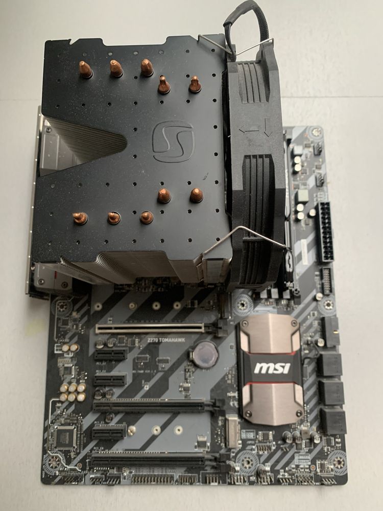 Procesor intel i5, płyta msi z270 tomahawk, pamięć ram 16 hyperx ddr4