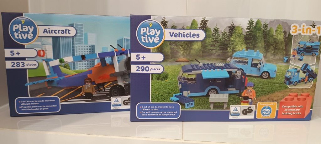 Dwa nowe zestawy Playtive Aircraft and Vehicles 3 in 1