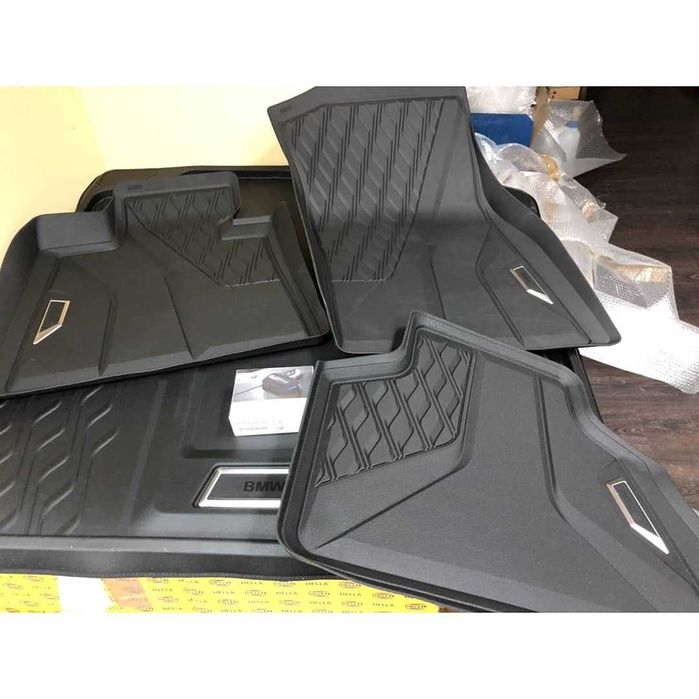 Новые оригинальные коврики BMW БМВ X5 F15/G05/X7 G07 резина, велюр
