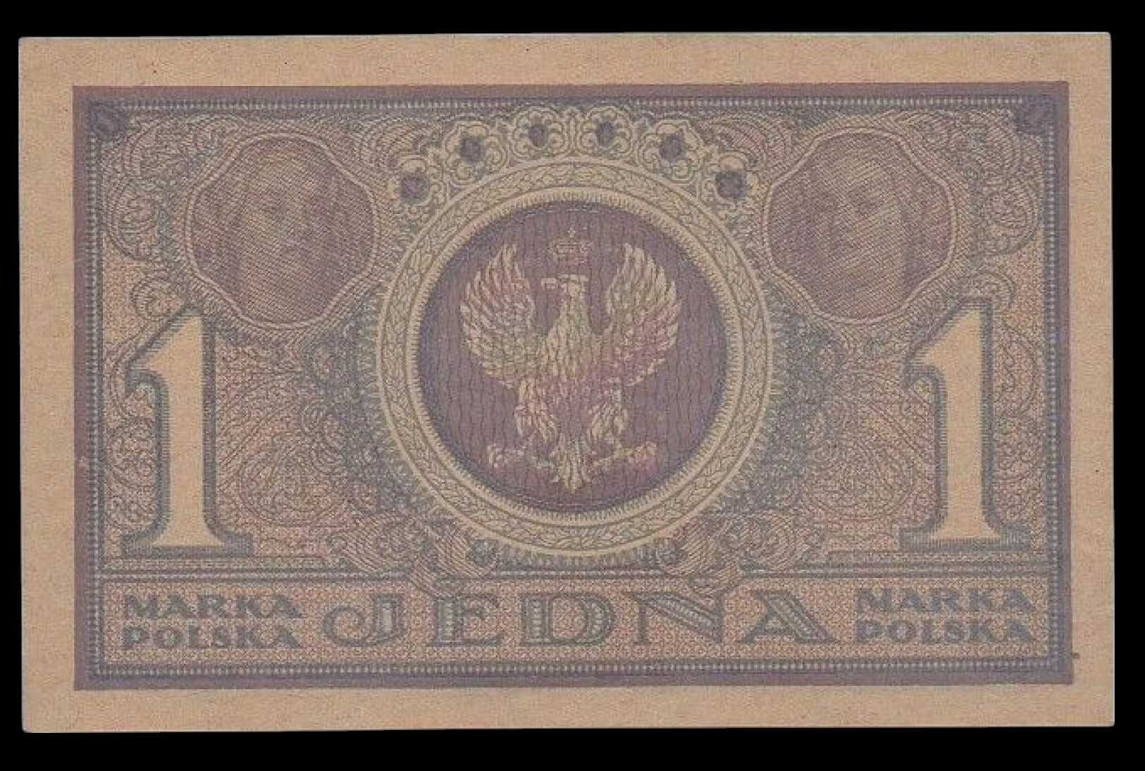 1 Marka Polska 1919 UNC