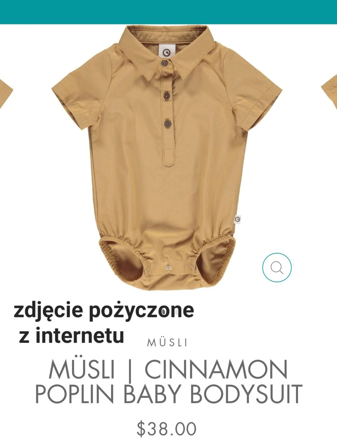 Body rozm 56 Müsli by Green Cotton