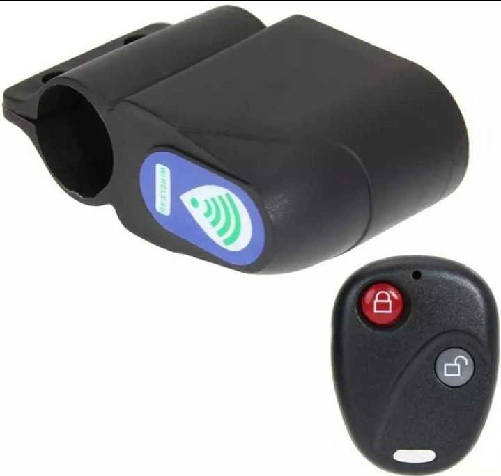 Alarmes com comando para bicicletas, mobilettes