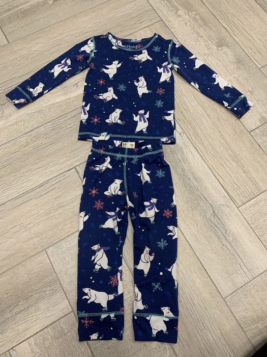 Термобілизна дитяча Hatley Thermal Skating Polar Bears 2A синій 92см