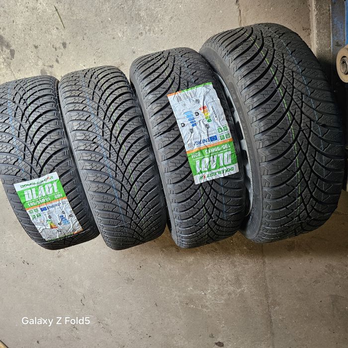 Koła całoroczne 185/55/15 Fiat 500 Panda 4x98 Nowe opony 24rok ET35