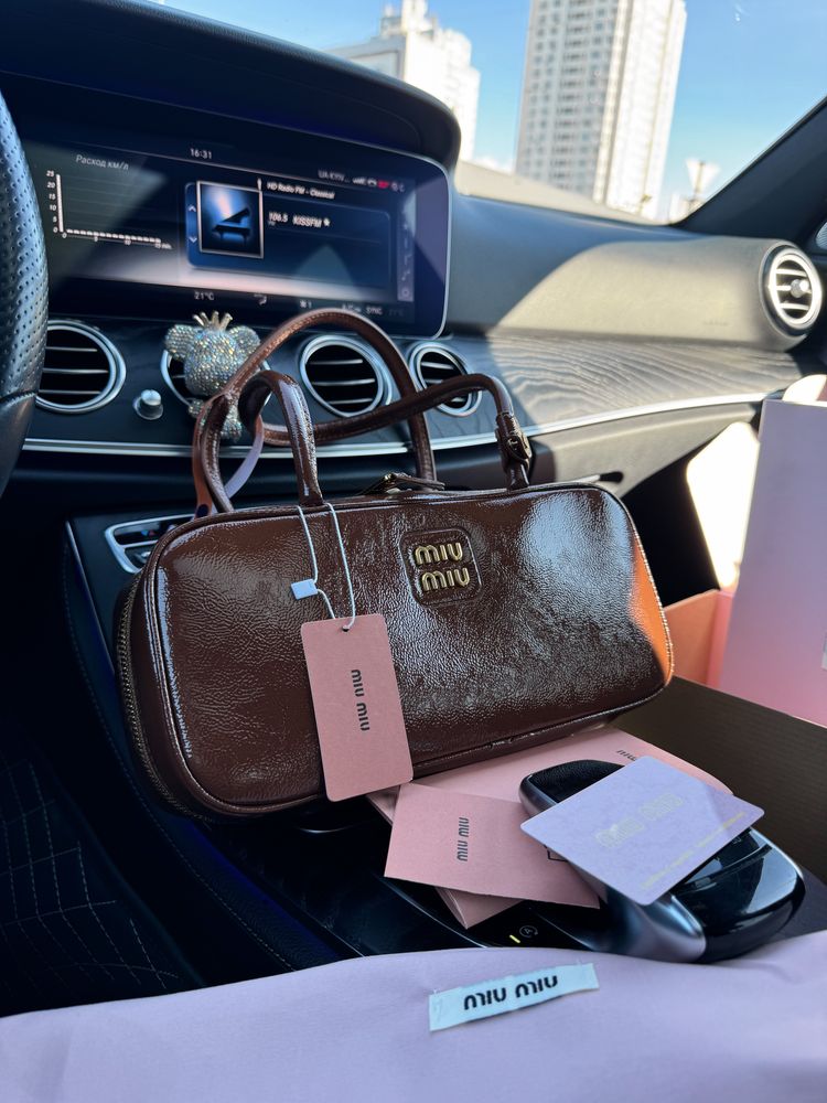 Torebka Miu Miu arcadie leather