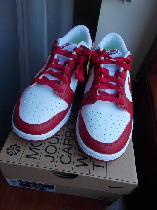 (r. 40) Nike Dunk Low Next Nature White Gym Red (W) DN1431,-101