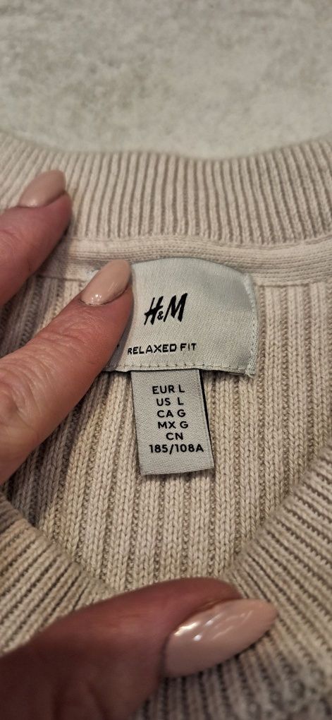 Sweter z okrągłym dekoltem H&M