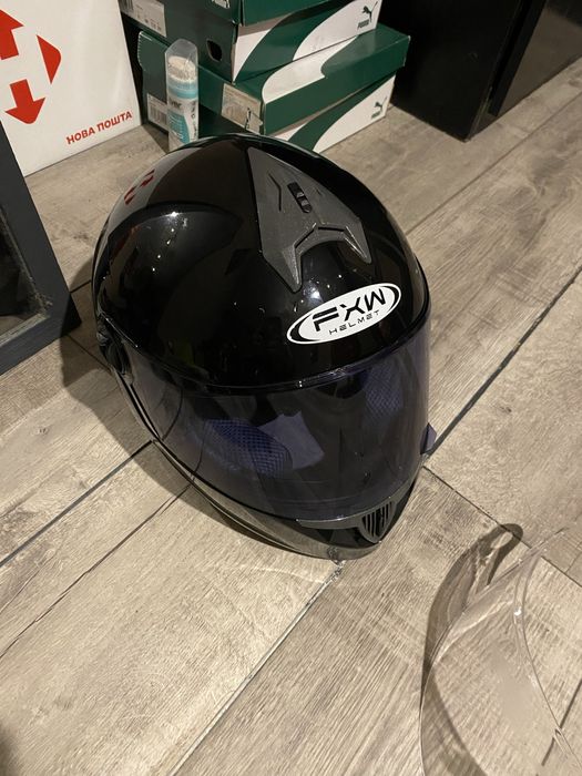 Мото шлем как новый