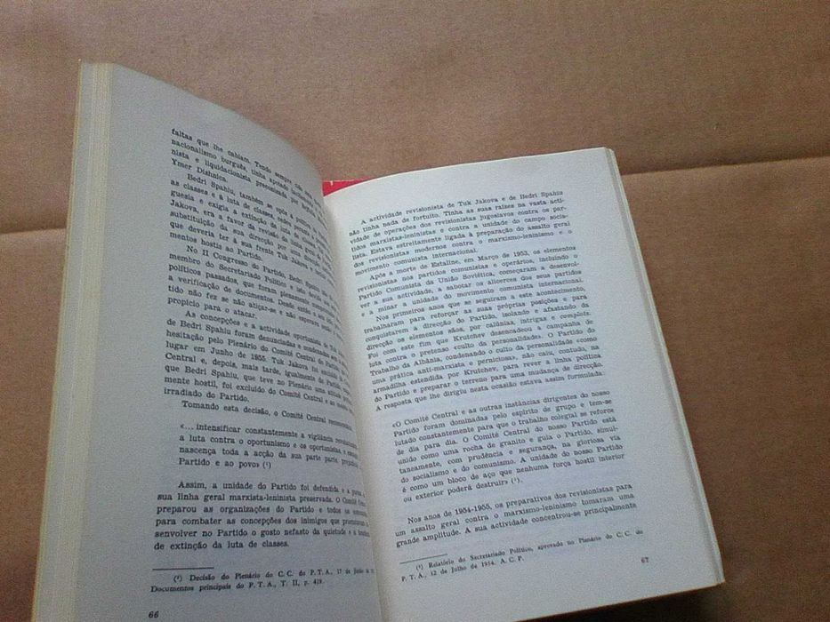 História do Partido do Trabalho da Albânia I ao III