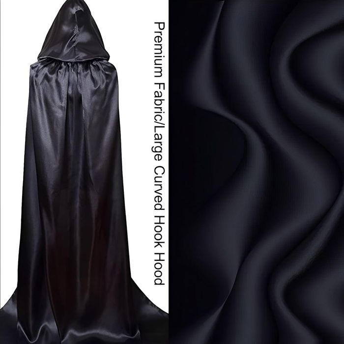 Kostium Gotyckiej Damy z Peleryną i Maską Rozmiar 140Cm