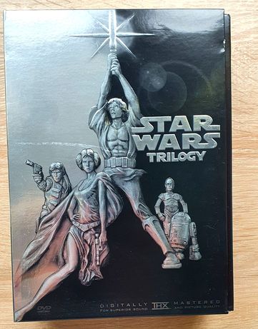 Trylogia Star Wars Trilogy Silver Box Gwiezdne Wojny kolekcja