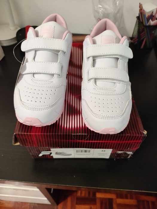 Tenis Fila Euro Jogger Menina Tamanho 34