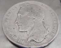 Moneta srebrna 5 franków 1949 Belgia srebro Ag inne