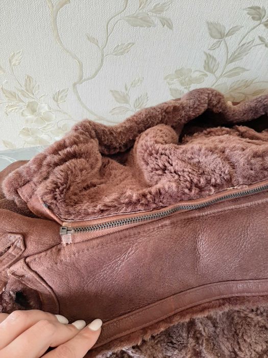 Новая натуральная женская дубленка