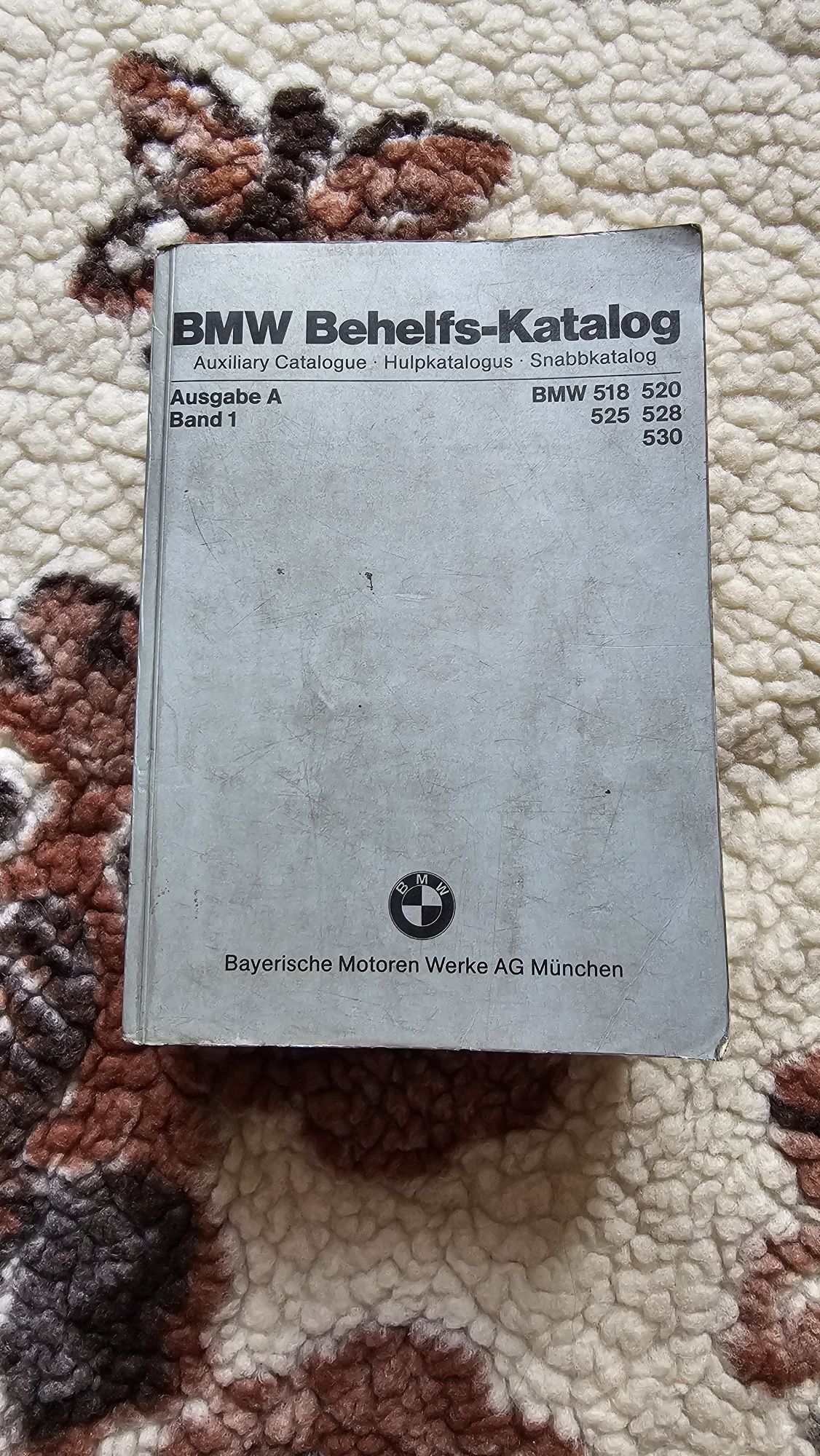 BMW BEHELFS-KATALOG 1980r 518,520,525,528,530