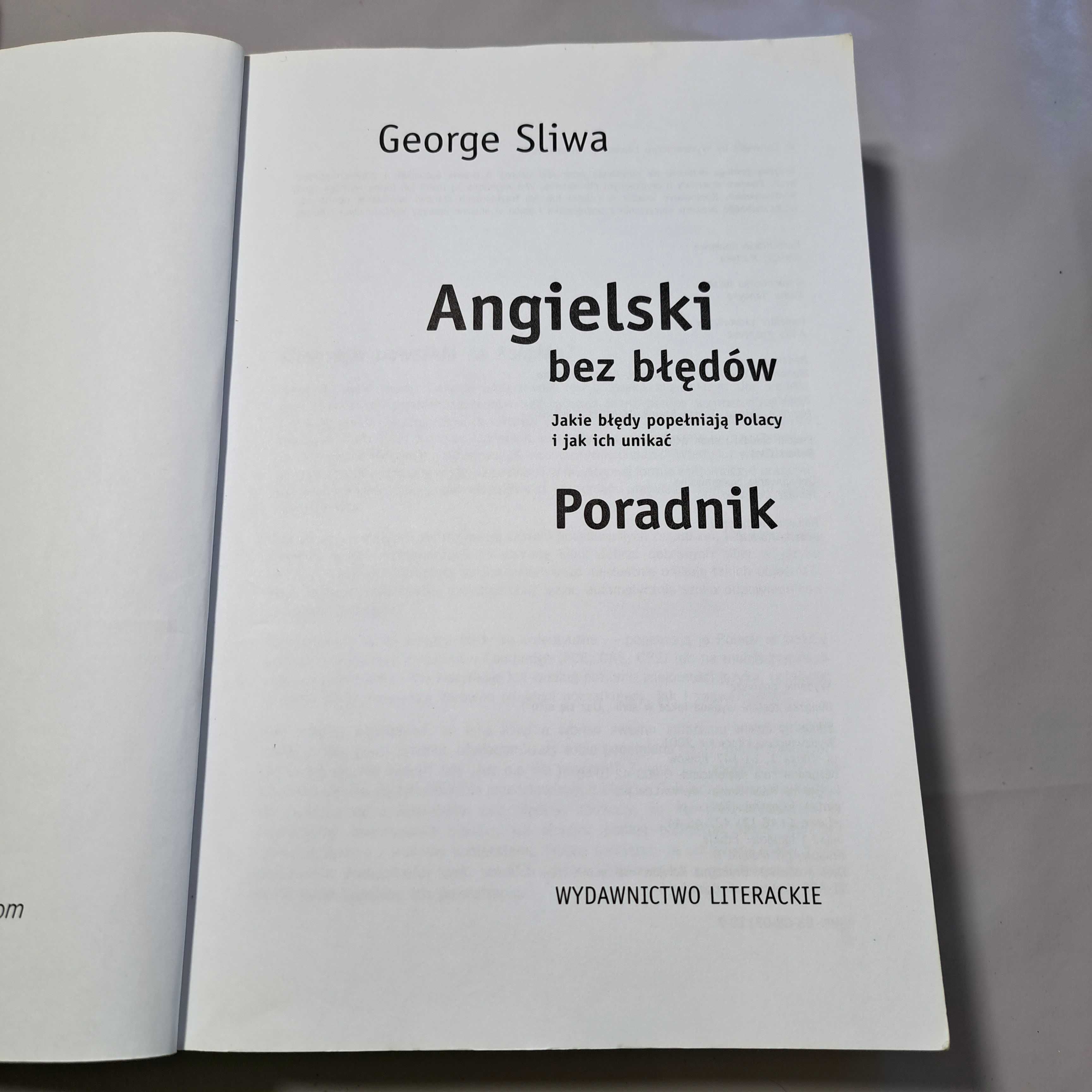 Angielski bez błędów, Poradnik, George Sliwa, 2001