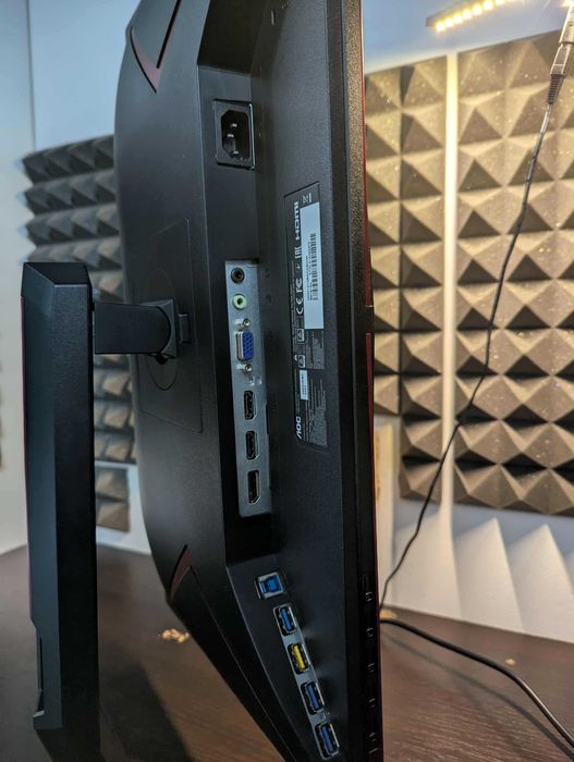 Monitor AOC 24G2U5/BK 24", Full HD, IPS, Pivot