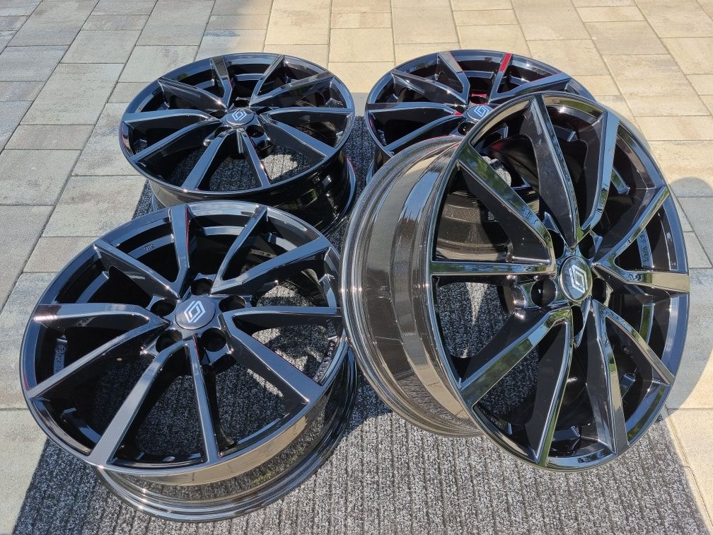 Felgi Renault 17 " Captur Arkana Austral Koleos Nowe 5x114,3 Czarne
