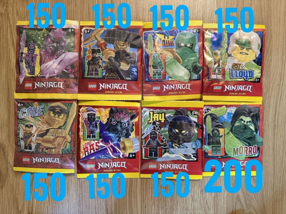 Lego ninjago kai, jay cole, lloyd, star wars