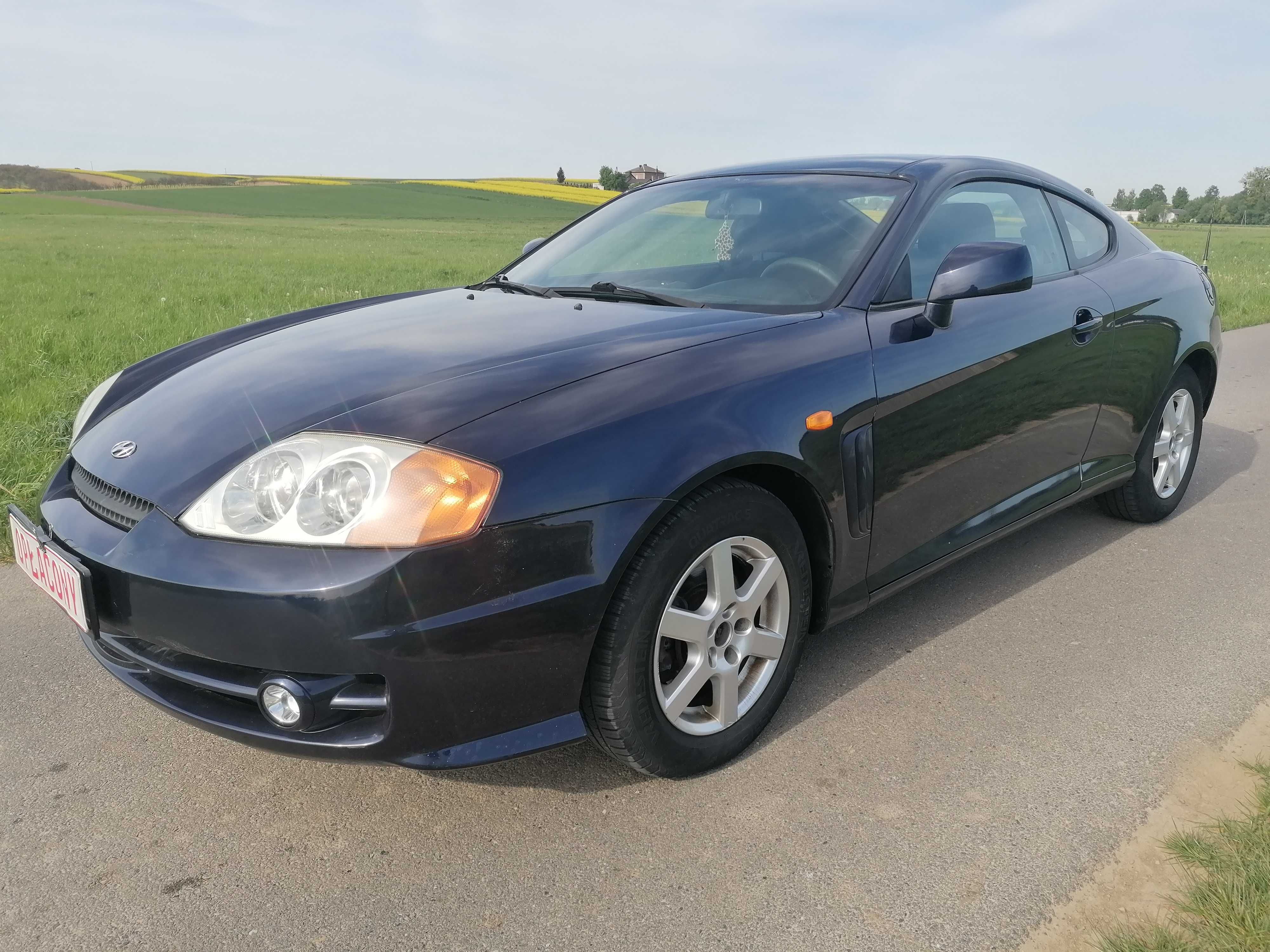 **Hyundai Coupe**2.0 benzyna**Klima działa**2004r**Opłacony**