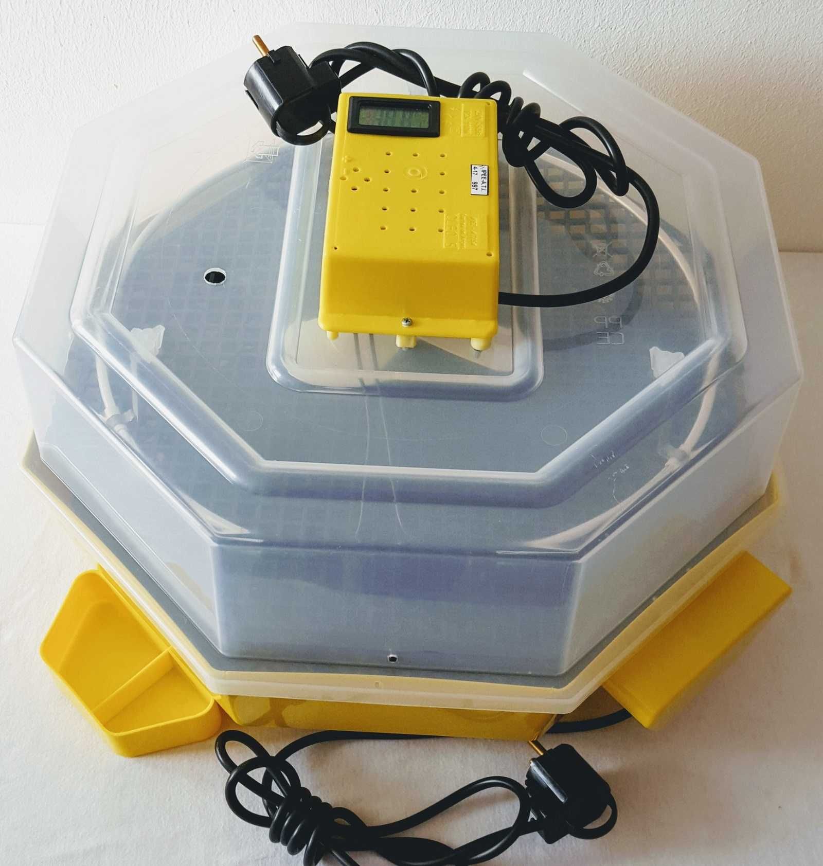 Inkubator, wylęgarka klujnik CLEO 5 41-60 jaj PÓŁAUTOMAT+GRATIS
