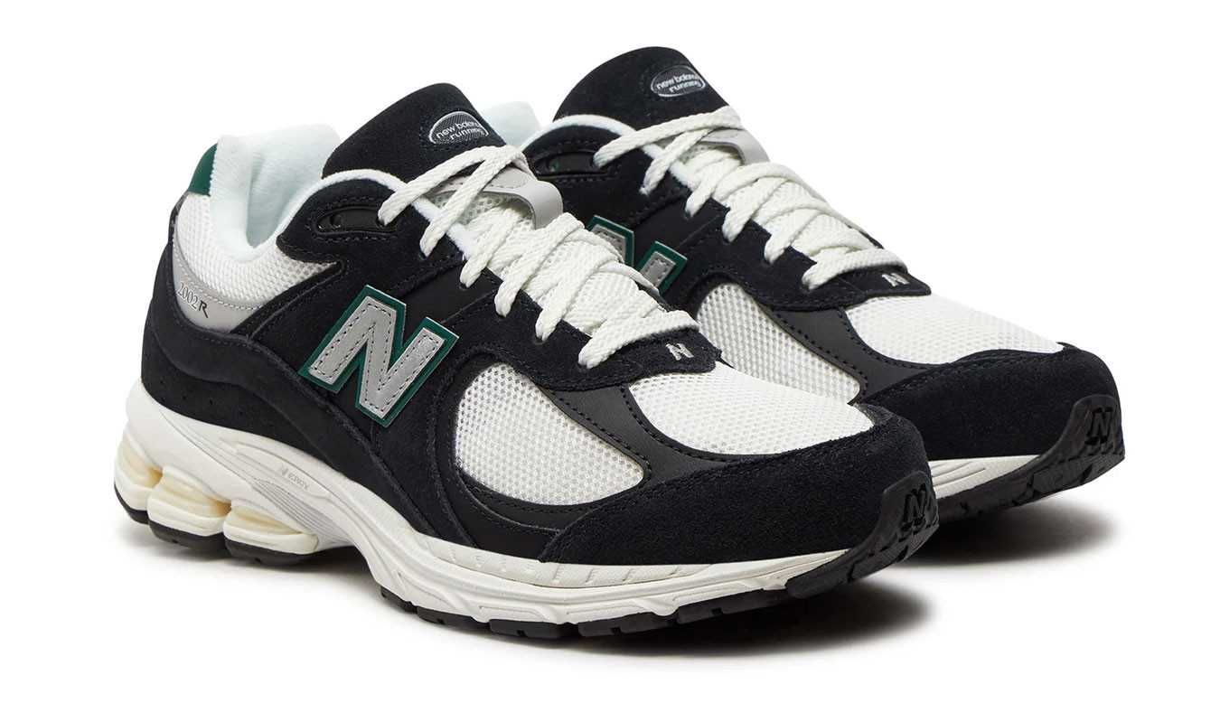 Кросівки New Balance 2002R Black Marsh Green Оригінал
