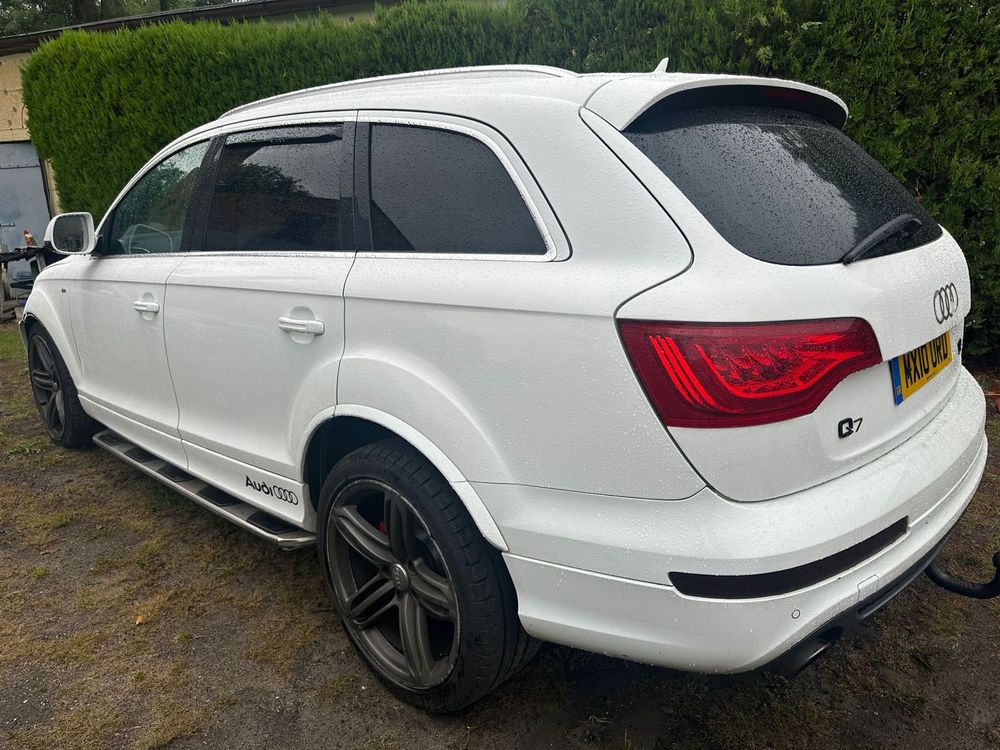 2010 Audi q7. 3.0 tdi S line Bialy Auto Anglik