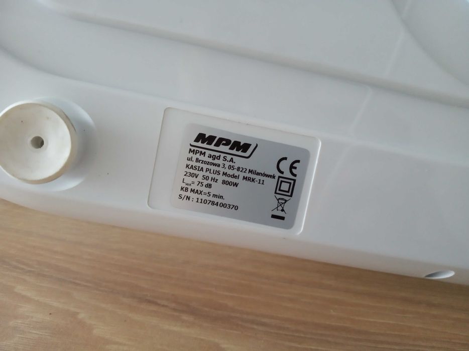 Robot kuchenny MPM Kasia plus model MRK-11