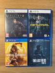 Zestaw 4 gier na PS5 - idealny stan, tylko komplet