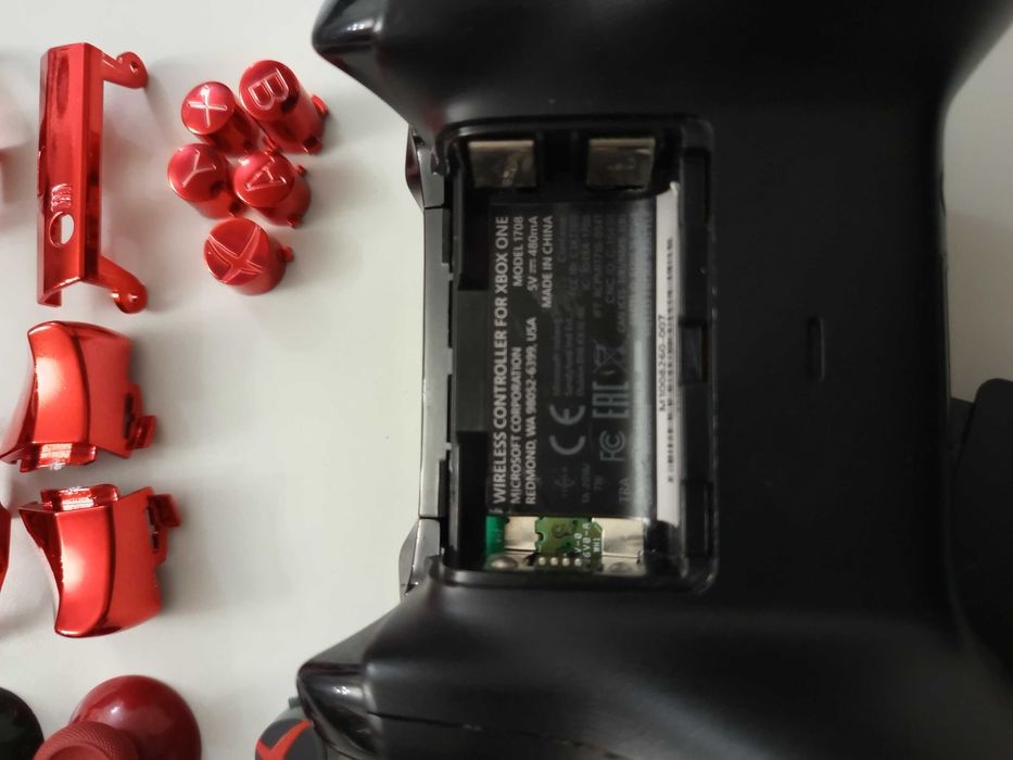 Controle Xbox original + acessórios