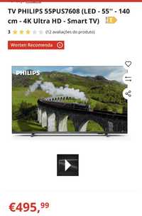 Smart tv 55 polgadas philips