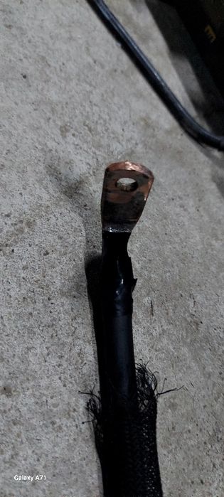 Kabel przewód plusowy akumulatora alfa