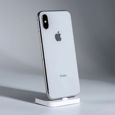 iPhone x silver 64gb
