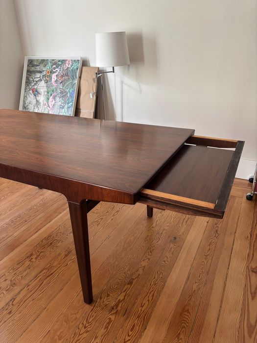 Mesa de Jantar Dinamarquesa Pau Santo | Vintage