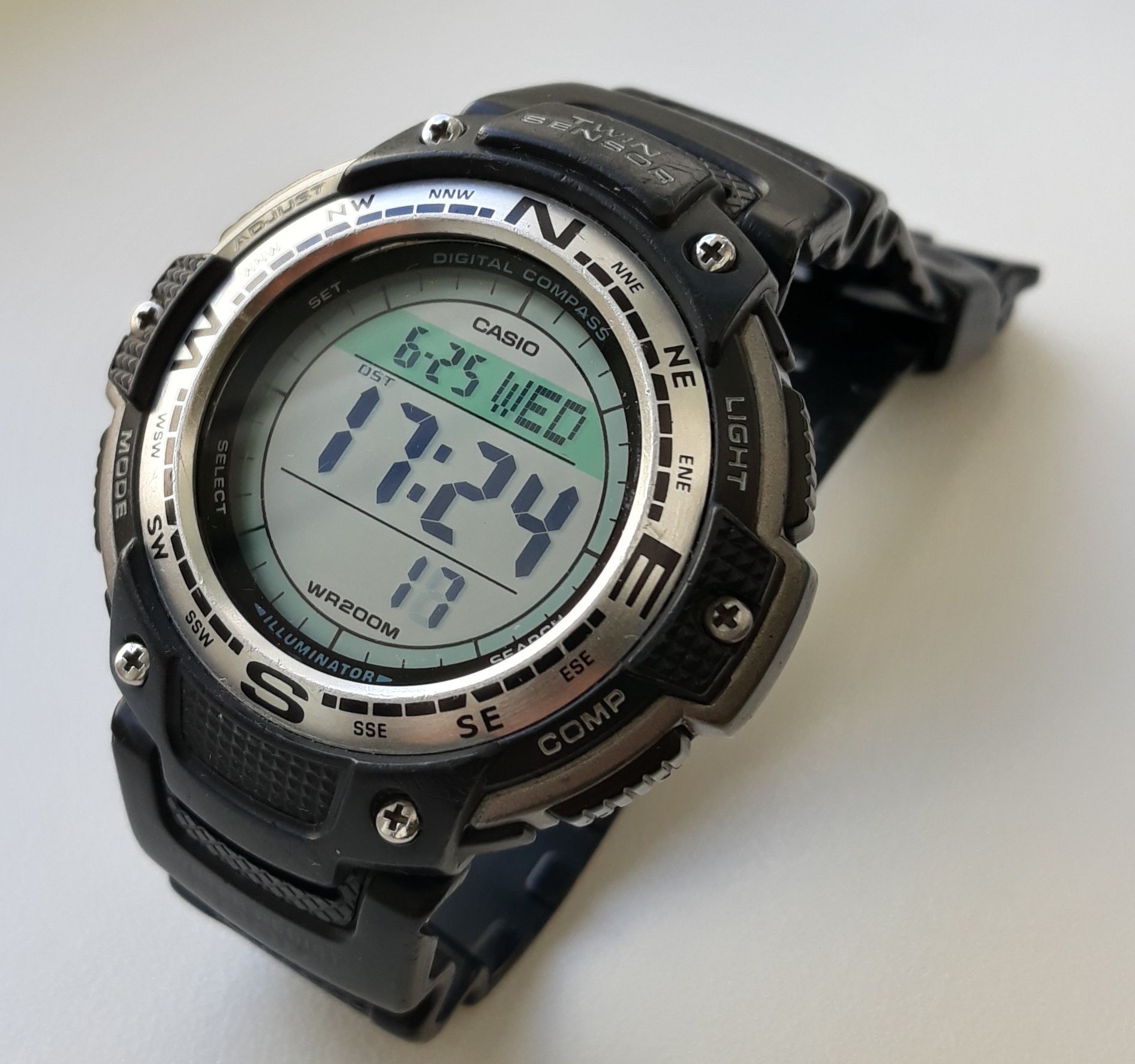 Zegarek męski CASIO SGW-100 Twin Sensor