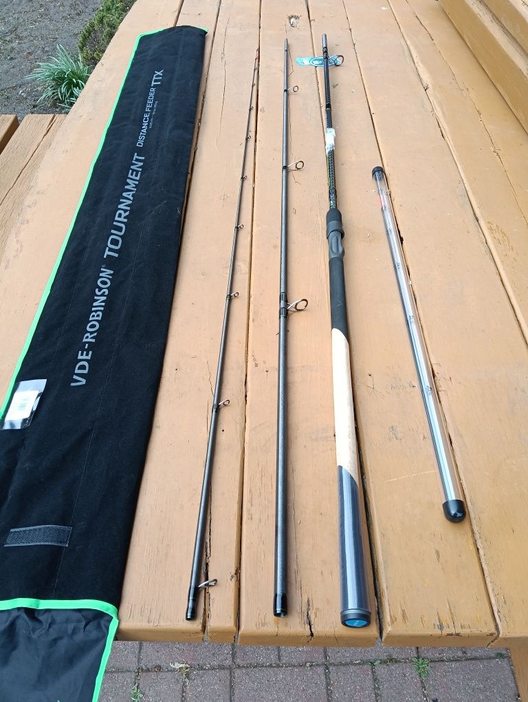Wędka VDE-R Team TTX Tournament 3.9m do 150gDistance Feeder 3,90m do 1