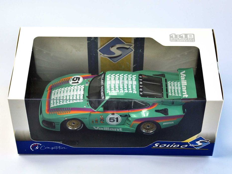Колекційна модель Solido Porsche 935 K3 Vaillant #51 (1977) — 1:18