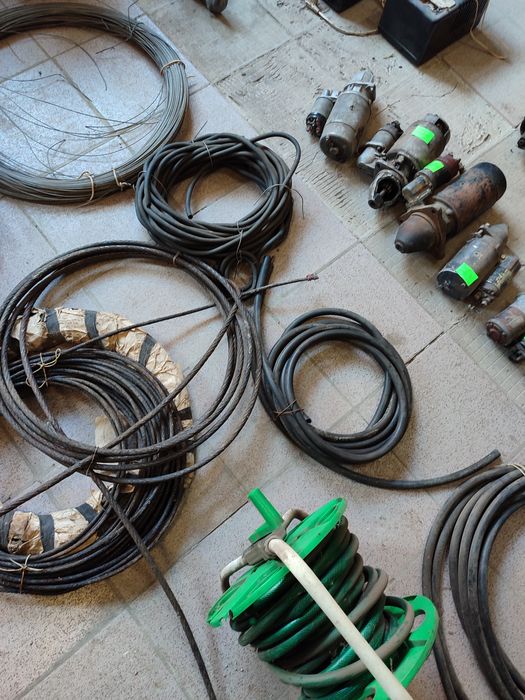 Проволока, проволка, трос стальной, шланги для пескоструй и кислорода