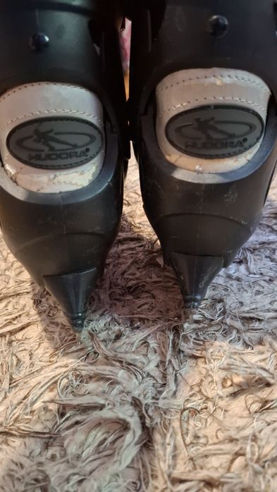 Łyżwy czarne Hudora