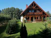 Mazury Harsz Komfortowy DUŻY Domek z 3 sypialniami nad jeziorem Dargin