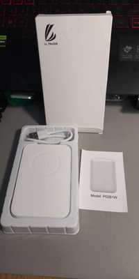 Powerbank FW32 biały 10000 mAh  indukcyjny MagSafe
