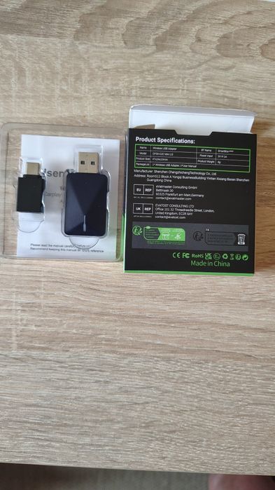 Adapter bezprzewodowy Car Play Android Auto