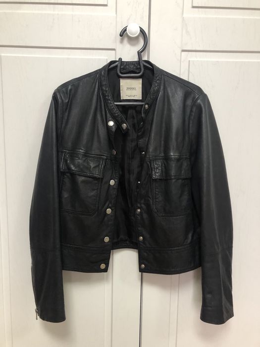 Куртка Mango (шкіра)