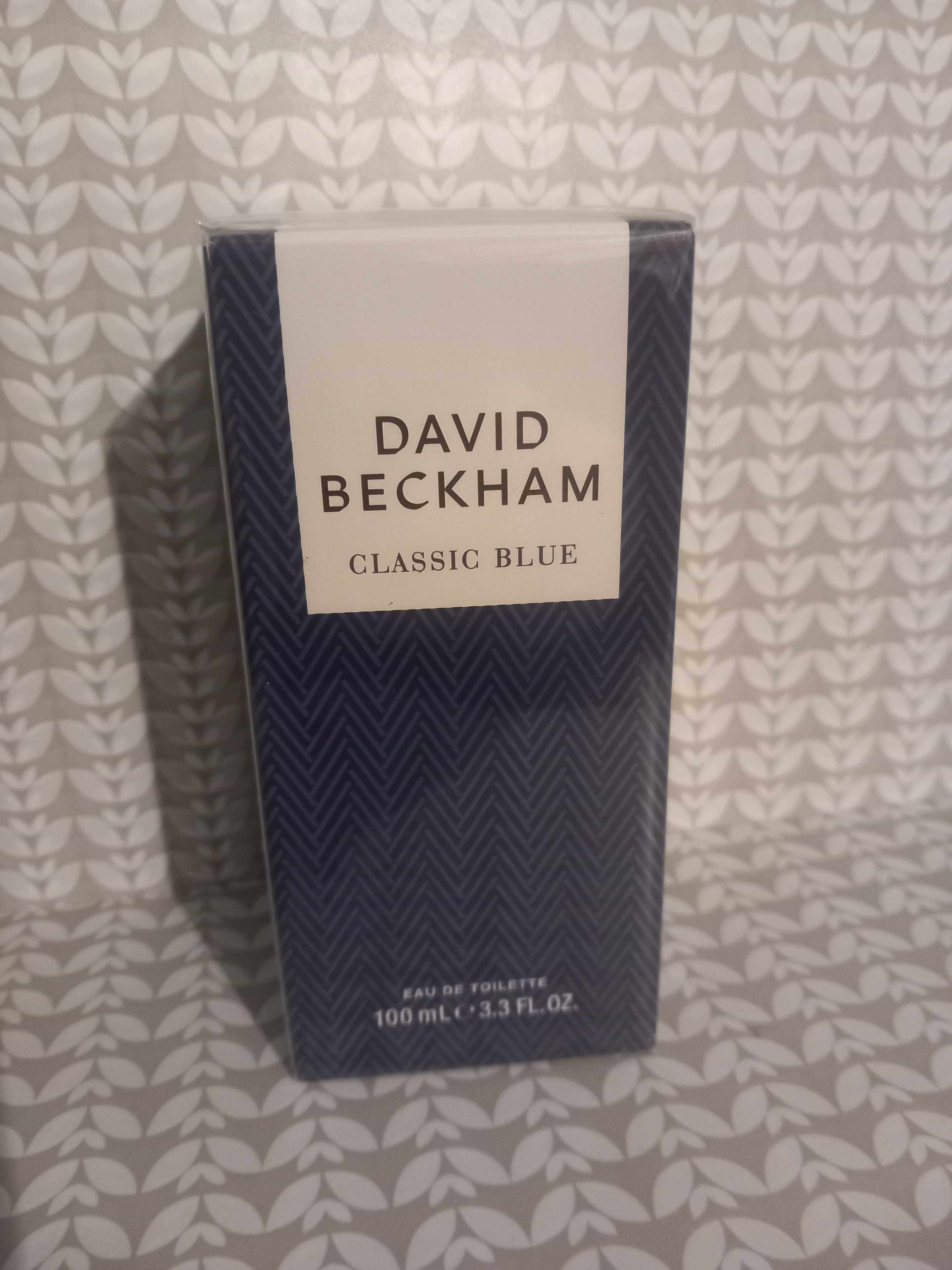 David Beckham Classic Blue Edt 100ml Nowe w orginalnej folii